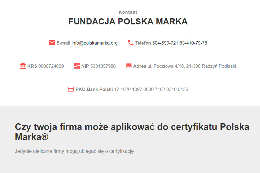 Polska Marka - Fundacja